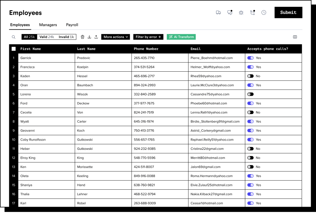 Turntable: A data experience optimized for error&nbsp;resolution